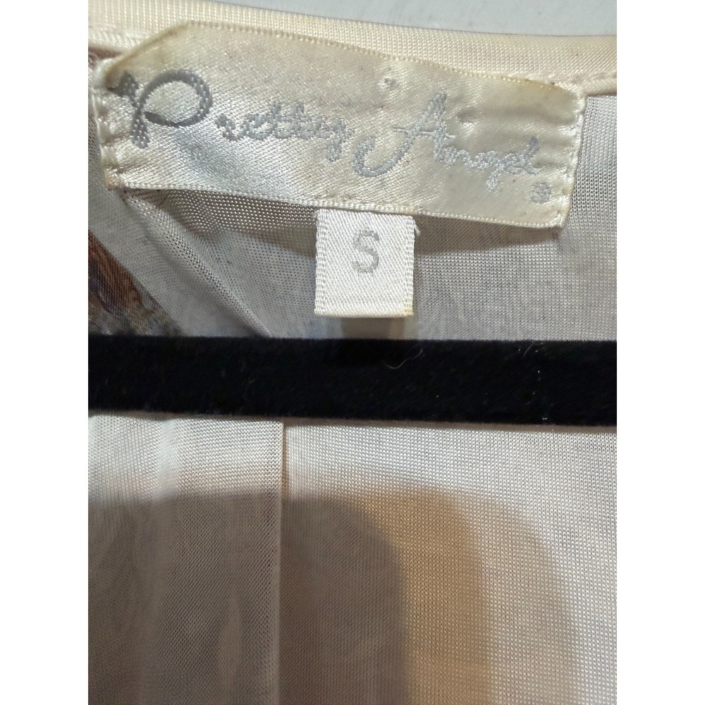 Pretty Angel Fairy Grunge Handkerchief Dress Size Small Festivalcore Whimsigoth - Picture 6 of 8